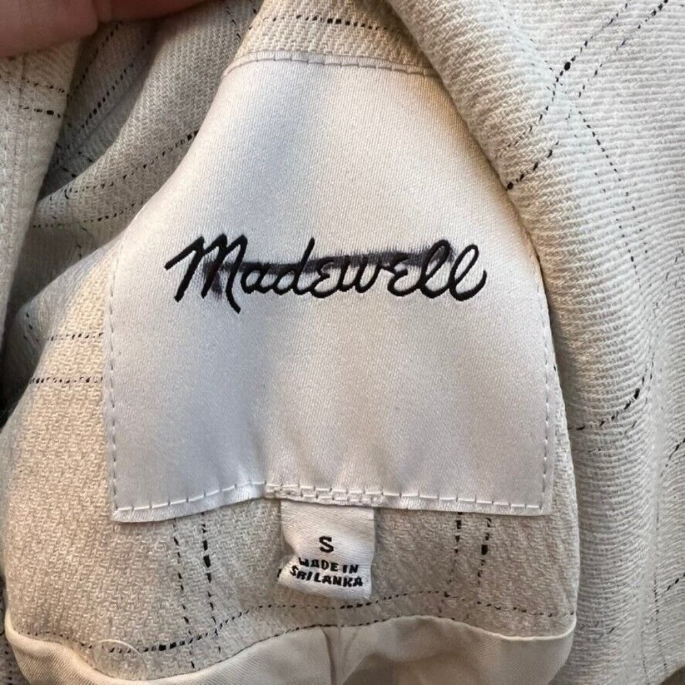 Madewell $188 The Caldwell Blazer Ghent Plaid Size S NJ532 - Picture 6 of 10